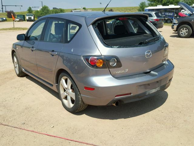 JM1BK143461411272 - 2006 MAZDA 3 HATCHBAC SILVER photo 3