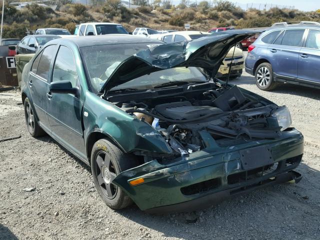 3VWST29M91M012841 - 2001 VOLKSWAGEN JETTA GREEN photo 1