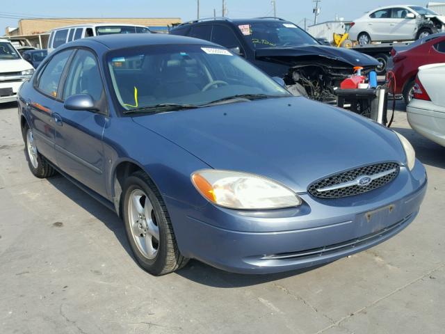 1FAFP5528YA156019 - 2000 FORD TAURUS SES BLUE photo 1