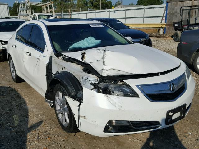 19UUA8F54CA005735 - 2012 ACURA TL WHITE photo 1