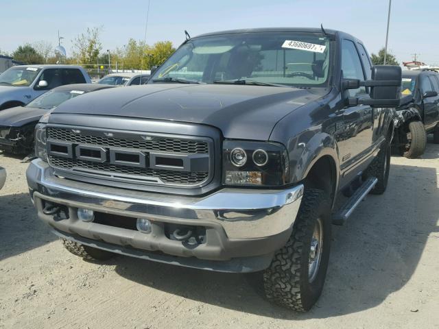 1FTNX21P14ED39240 - 2004 FORD F250 SUPER CHARCOAL photo 2