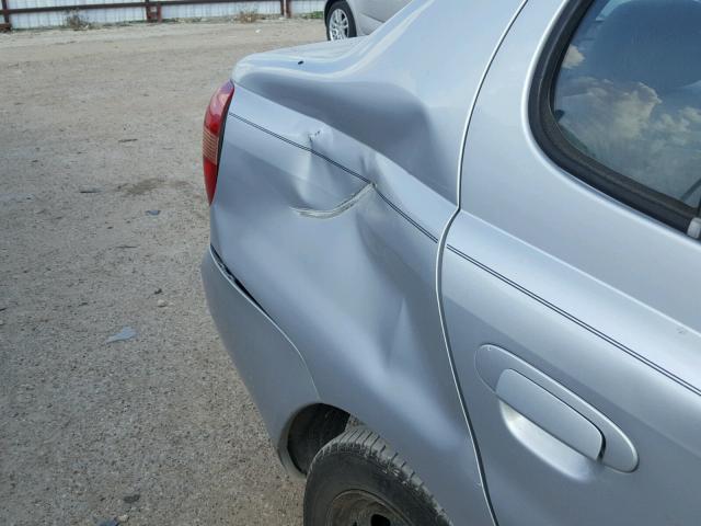 JTDBT123725024234 - 2002 TOYOTA ECHO SILVER photo 9