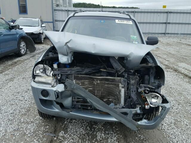 KM8JM12B77U537797 - 2007 HYUNDAI TUCSON GLS BLUE photo 9