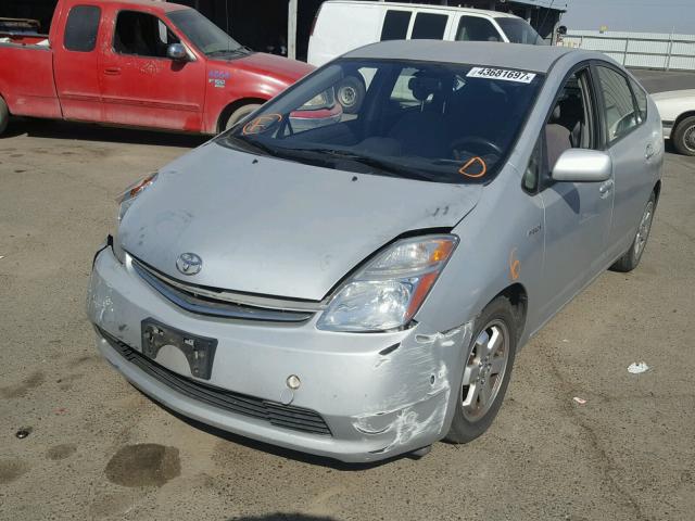 JTDKB20U577556016 - 2007 TOYOTA PRIUS SILVER photo 2