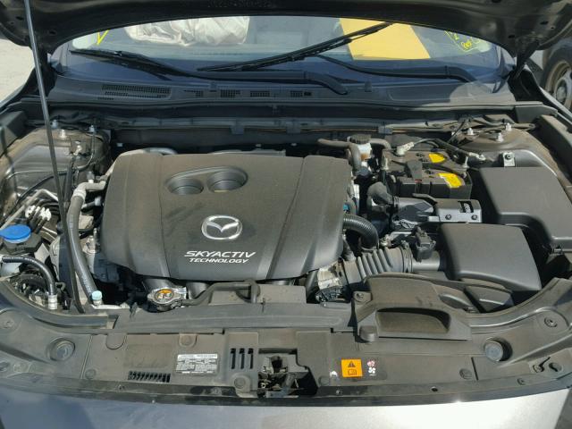 JM1BM1U75E1117746 - 2014 MAZDA 3 SPORT CHARCOAL photo 7