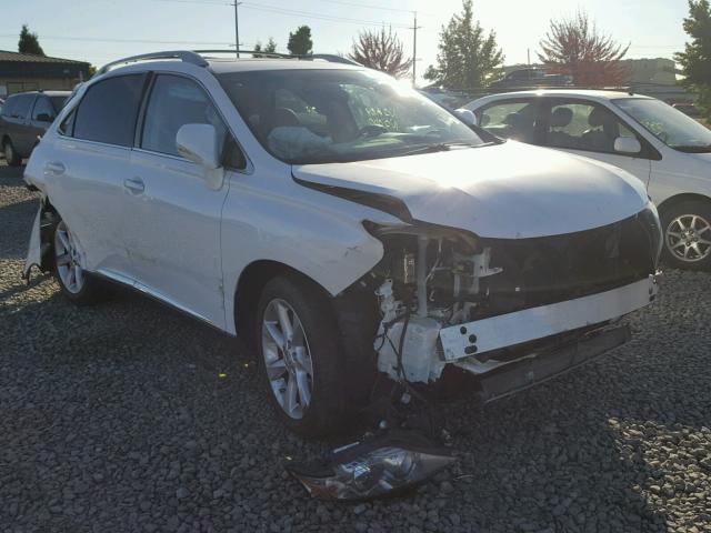 2T2BK1BA2BC100491 - 2011 LEXUS RX 350 WHITE photo 1