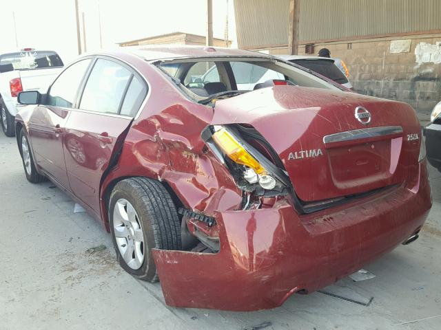 1N4AL21E37C115496 - 2007 NISSAN ALTIMA RED photo 3