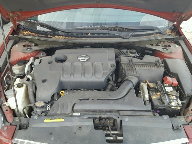 1N4AL21E37C115496 - 2007 NISSAN ALTIMA RED photo 7