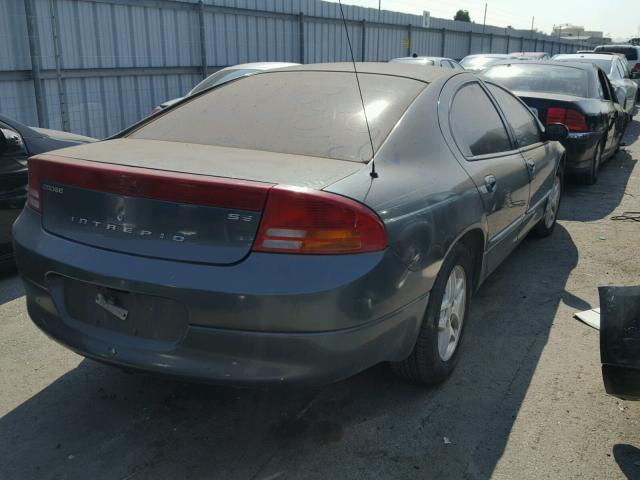 2B3HD46R42H156563 - 2002 DODGE INTREPID S GREEN photo 4