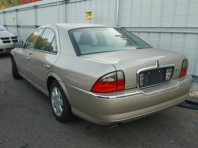 1LNHM86S44Y626572 - 2004 LINCOLN LS 棕色 照片 3