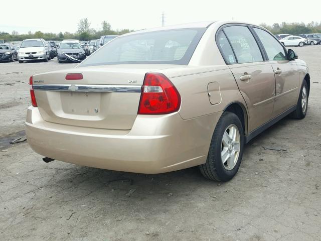 1G1ZT54894F109080 - 2004 CHEVROLET MALIBU GOLD photo 4