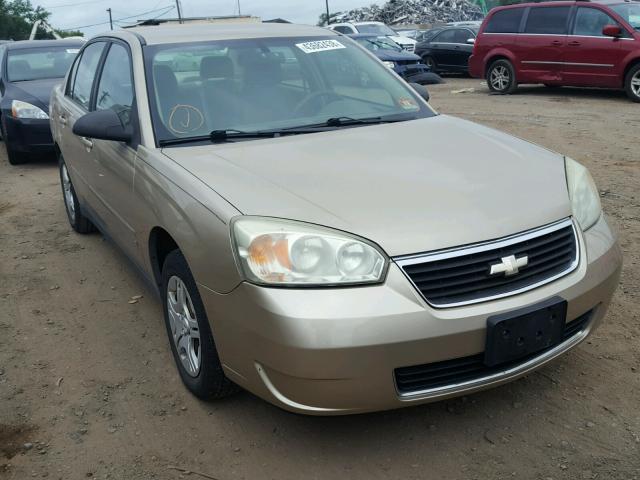 1G1ZS51F26F144259 - 2006 CHEVROLET MALIBU LS ოქროსფერი ფოტო 1