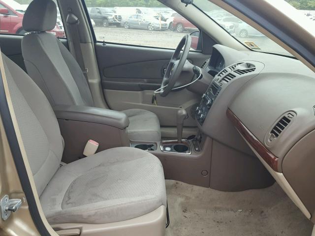 1G1ZS51F26F144259 - 2006 CHEVROLET MALIBU LS ოქროსფერი ფოტო 5