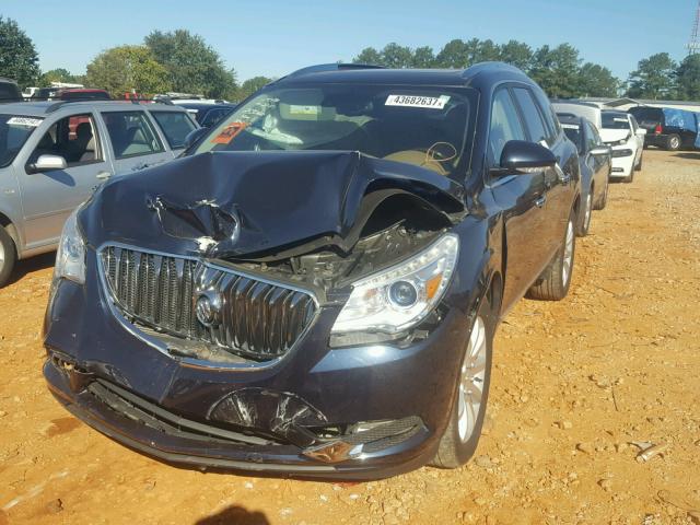 5GAKRCKD3FJ253060 - 2015 BUICK ENCLAVE BLUE photo 2