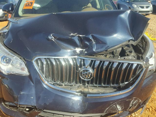 5GAKRCKD3FJ253060 - 2015 BUICK ENCLAVE ლურჯი ფოტო 7