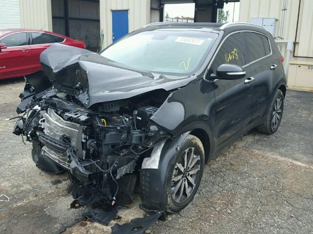 KNDPN3AC3H7215787 - 2017 KIA SPORTAGE E BLACK photo 2