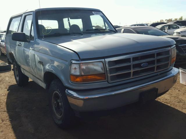 1FMEU15NXTLB75505 - 1996 FORD BRONCO U10 TEAL photo 1