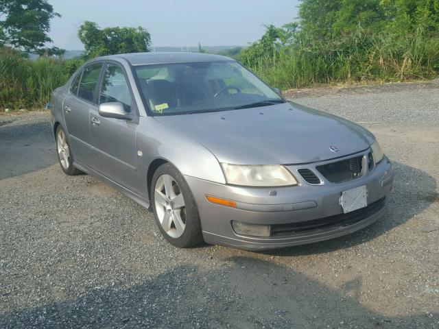 YS3FH41U861013327 - 2006 SAAB 9-3 AERO SILVER photo 1