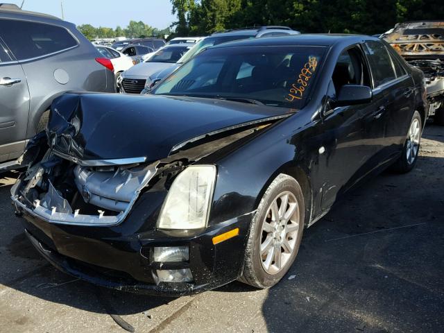 1G6DW677970166021 - 2007 CADILLAC STS BLACK photo 2