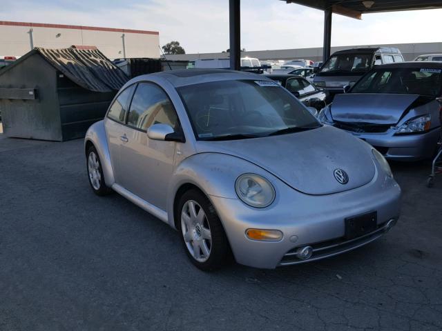 3VWDD21C01M468767 - 2001 VOLKSWAGEN NEW BEETLE ვერცხლისფერი ფოტო 1
