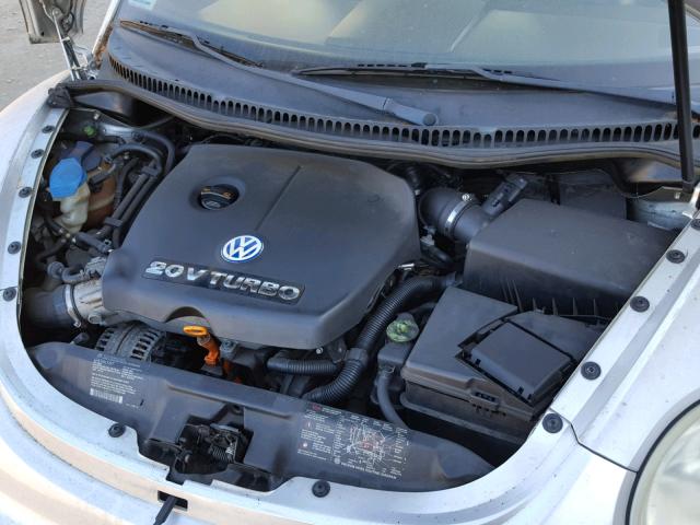 3VWDD21C01M468767 - 2001 VOLKSWAGEN NEW BEETLE ვერცხლისფერი ფოტო 7