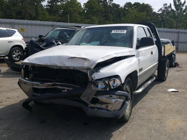 1B7KC23D6WJ144780 - 1998 DODGE RAM 2500 WHITE photo 2