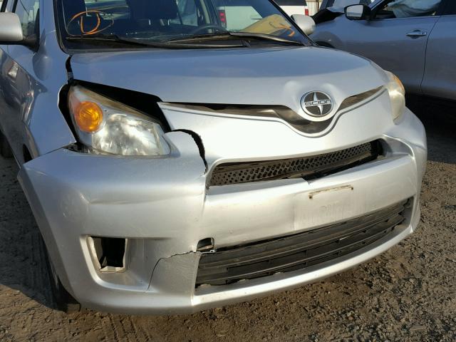 JTKKU10468J007541 - 2008 SCION XD SILVER photo 9