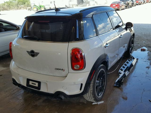 WMWZC3C53CWL83325 - 2012 MINI COOPER S C WHITE photo 4