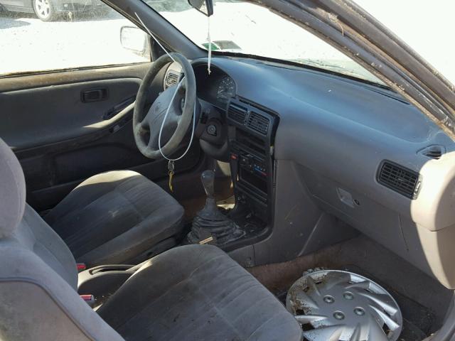 1N4EB32H1PC796194 - 1993 NISSAN SENTRA E GRAY photo 5