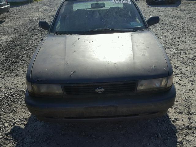 1N4EB32H1PC796194 - 1993 NISSAN SENTRA E GRAY photo 7