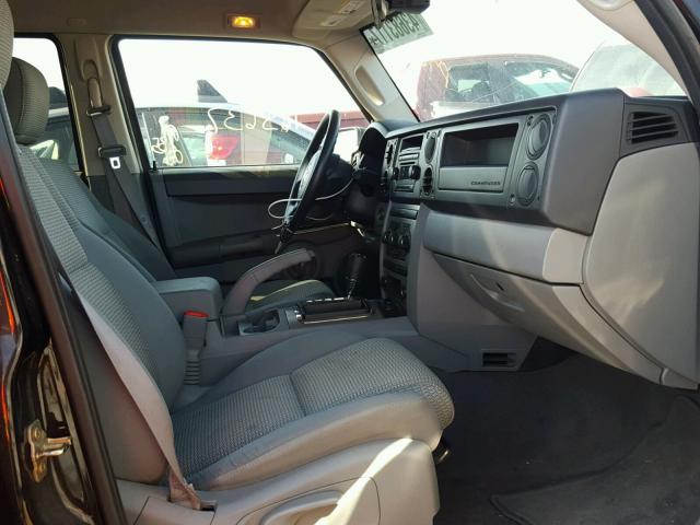 1J8HG48K77C546744 - 2007 JEEP COMMANDER 黑色 照片 5