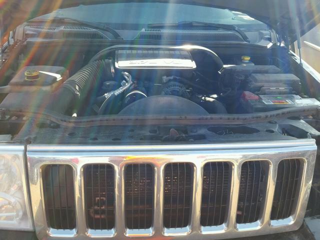 1J8HG48K77C546744 - 2007 JEEP COMMANDER BLACK photo 7