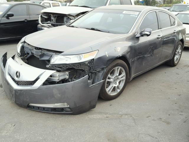 19UUA86569A023873 - 2009 ACURA TL GRAY photo 2