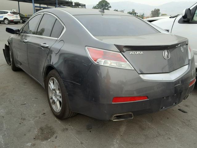 19UUA86569A023873 - 2009 ACURA TL GRAY photo 3