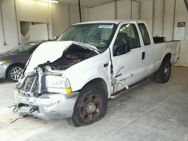 1FTNX20P43ED69865 - 2003 FORD F250 SUPER WHITE photo 2