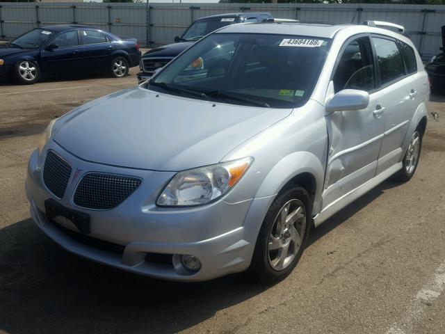 5Y2SL65876Z412549 - 2006 PONTIAC VIBE SILVER photo 2