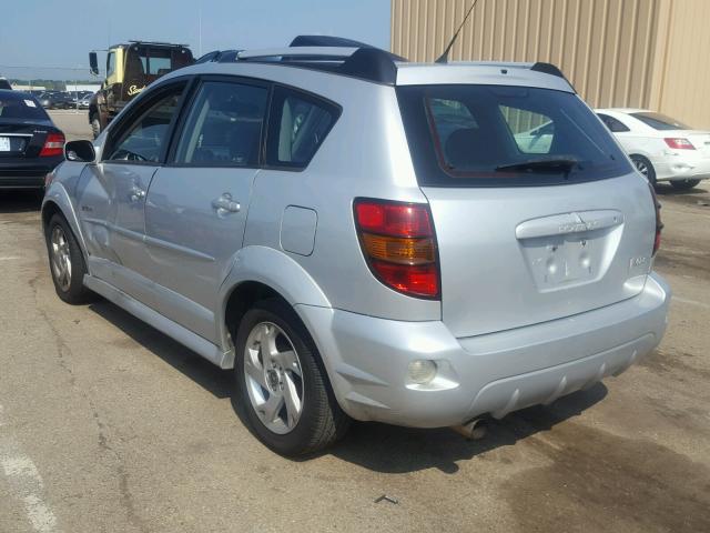 5Y2SL65876Z412549 - 2006 PONTIAC VIBE SILVER photo 3