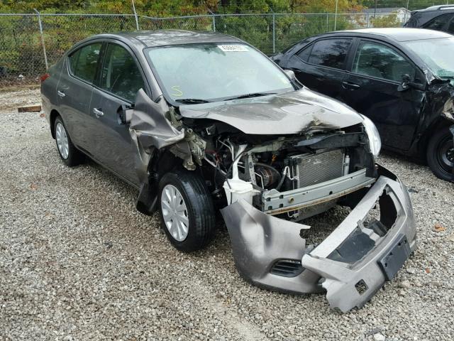 3N1CN7AP4CL879340 - 2012 NISSAN VERSA S GRAY photo 1