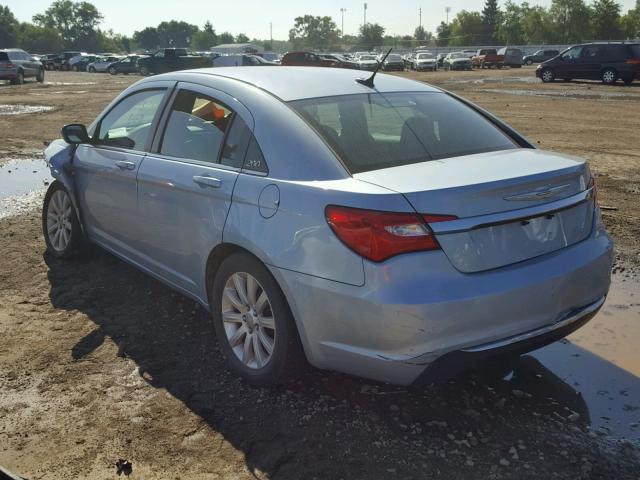 1C3CCBBB0DN550696 - 2013 CHRYSLER 200 TOURIN SILVER photo 3