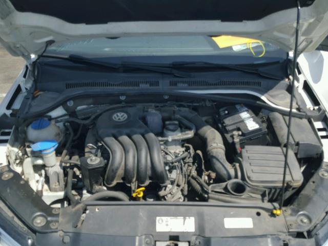 3VW2K7AJ6EM241517 - 2014 VOLKSWAGEN JETTA BASE WHITE photo 7
