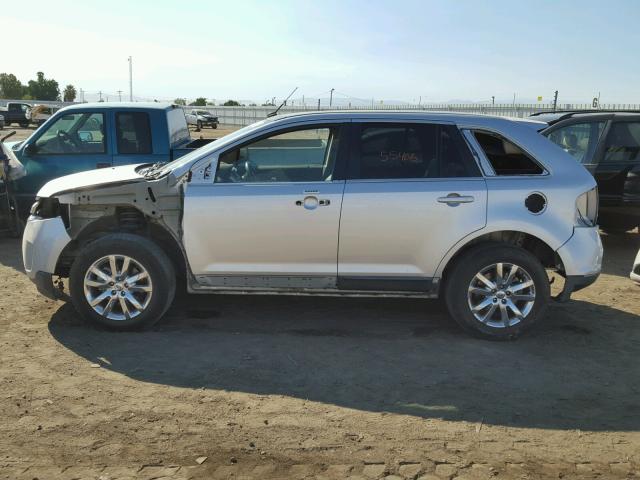 2FMDK3KC1BBA43246 - 2011 FORD EDGE LIMIT SILVER photo 9