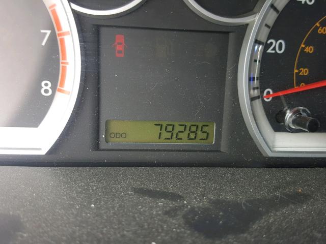 KL1TD6DE4AB133917 - 2010 CHEVROLET AVEO LS GREEN photo 8