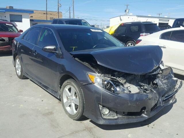 4T1BF1FK3EU364916 - 2014 TOYOTA CAMRY L GRAY photo 1