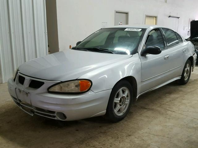 1G2NE52F64C247778 - 2004 PONTIAC GRAND AM S Gümüş foto 2