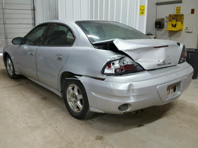 1G2NE52F64C247778 - 2004 PONTIAC GRAND AM S Gümüş foto 3