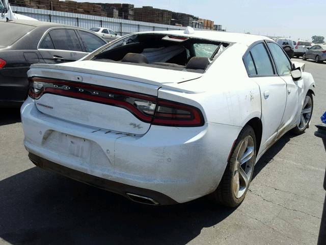 2C3CDXCT1JH156050 - 2018 DODGE CHARGER R/ WHITE photo 4