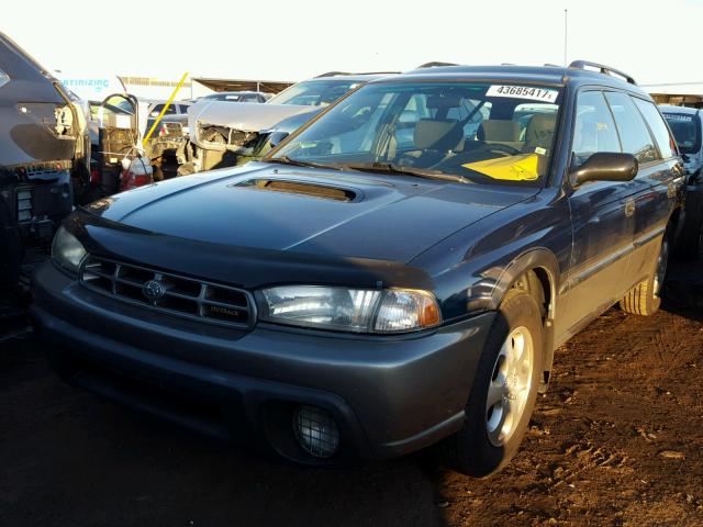 4S3BG6859X7623495 - 1999 SUBARU LEGACY OUT GREEN photo 2