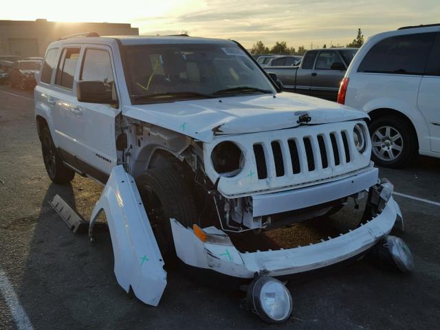 1C4NJPBA3FD368420 - 2015 JEEP PATRIOT SP WHITE photo 1