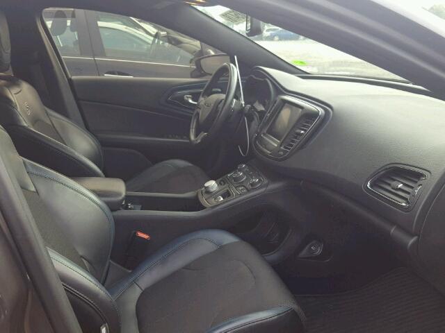 1C3CCCBG9FN707260 - 2015 CHRYSLER 200 S 灰色 照片 5