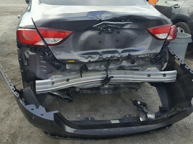 1C3CCCBG9FN707260 - 2015 CHRYSLER 200 S 灰色 照片 9